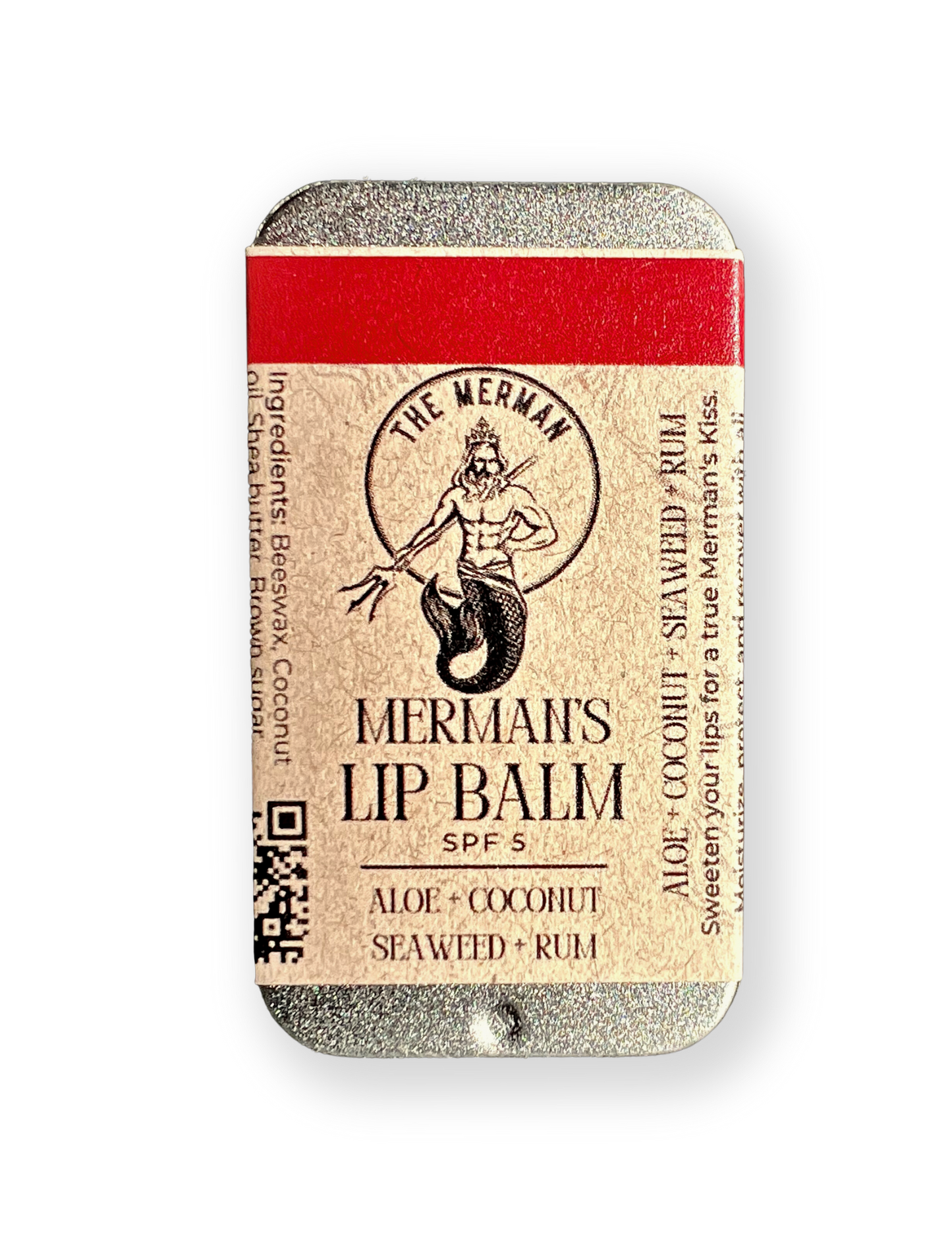 Merman's Tin of Lip Balm